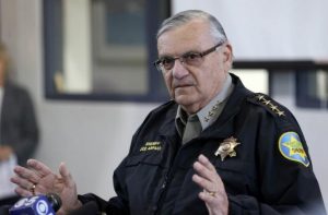 "Maricopa County Sheriff Joe Arpaio addresses the media" - photo source: Reuters