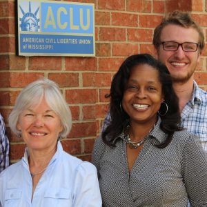 [ACLU-Mississippi/Blake Feldman (right-bgd.)]